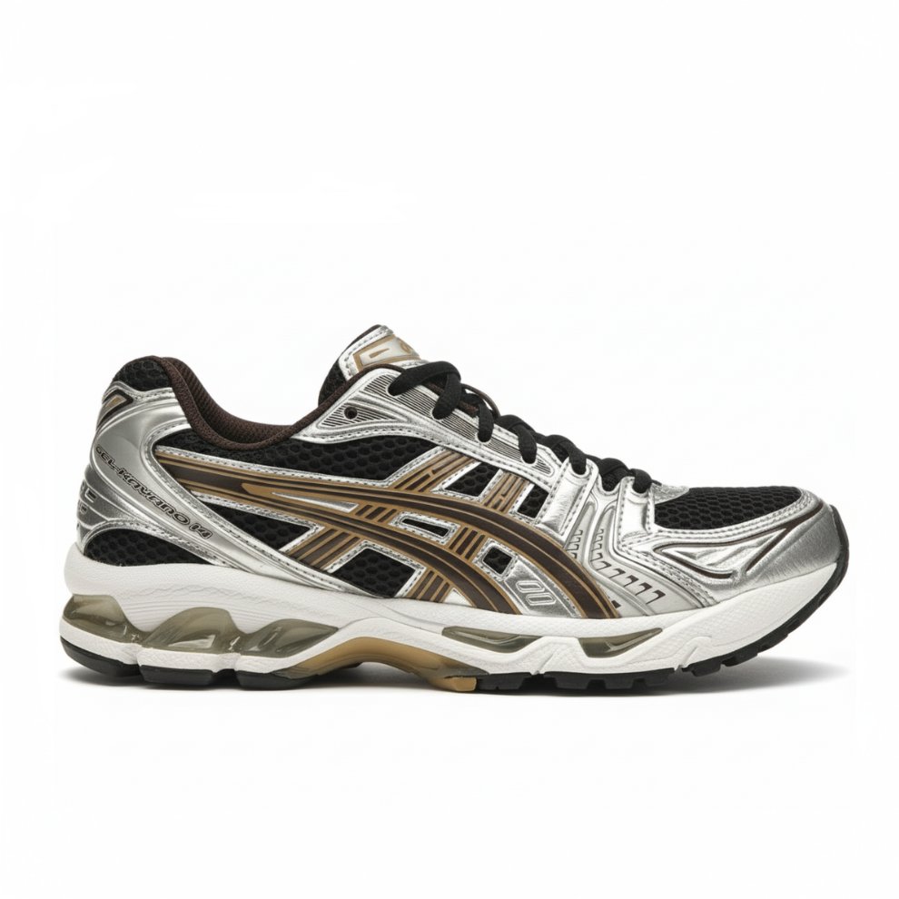 ASICS Gel-Kayano 14 Black Coffee Silver