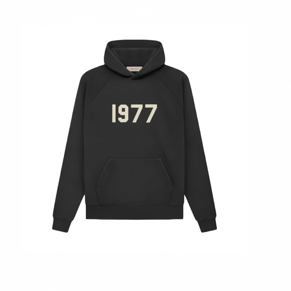 Fear of God 1977 Iron Black Hoodie
