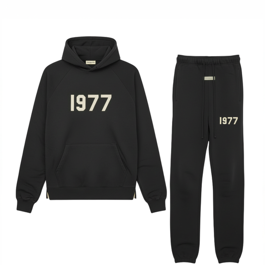 Fear of God Essentials 1977 Iron Black Full Set