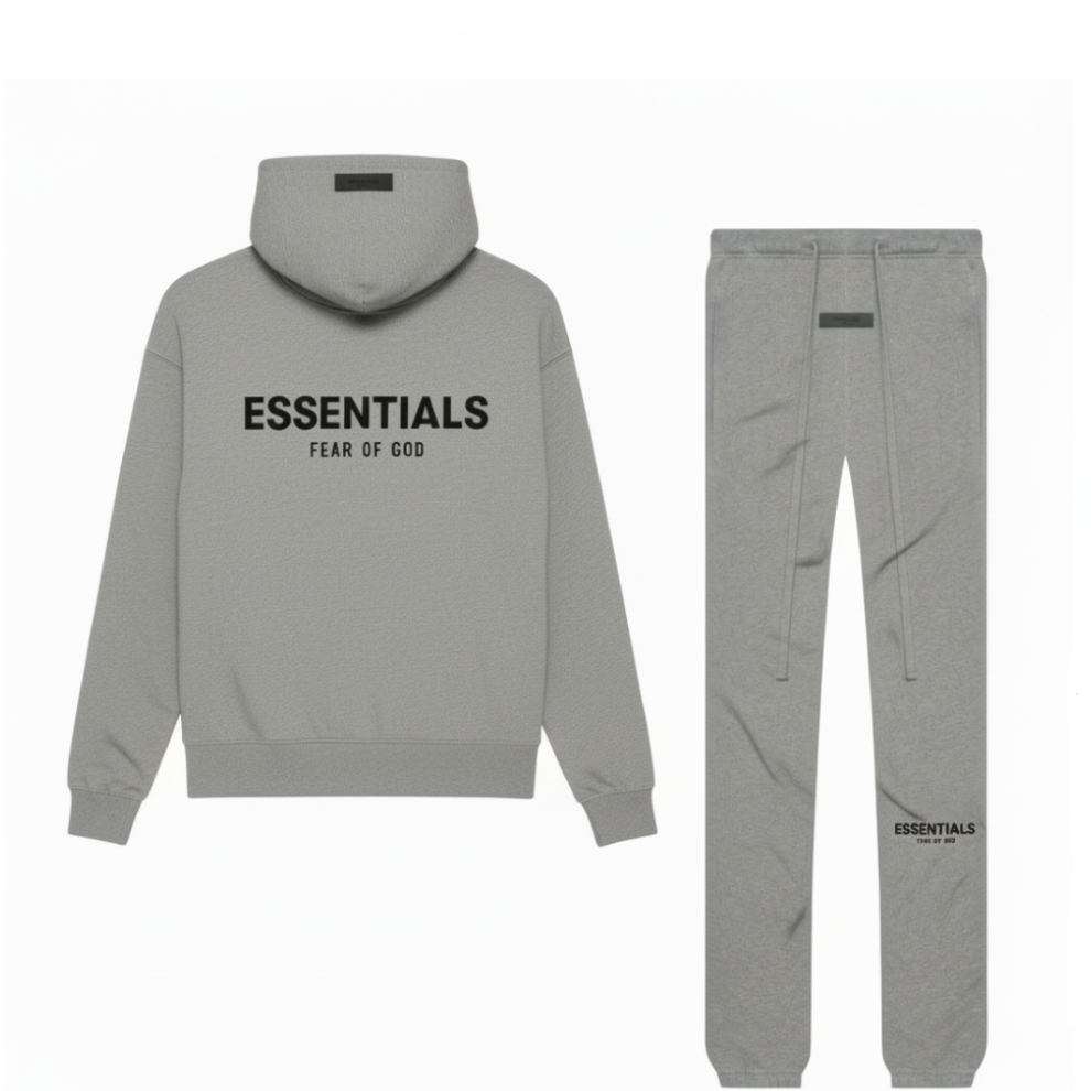 Fear of God Essentials Dark Oatmeal Full Set