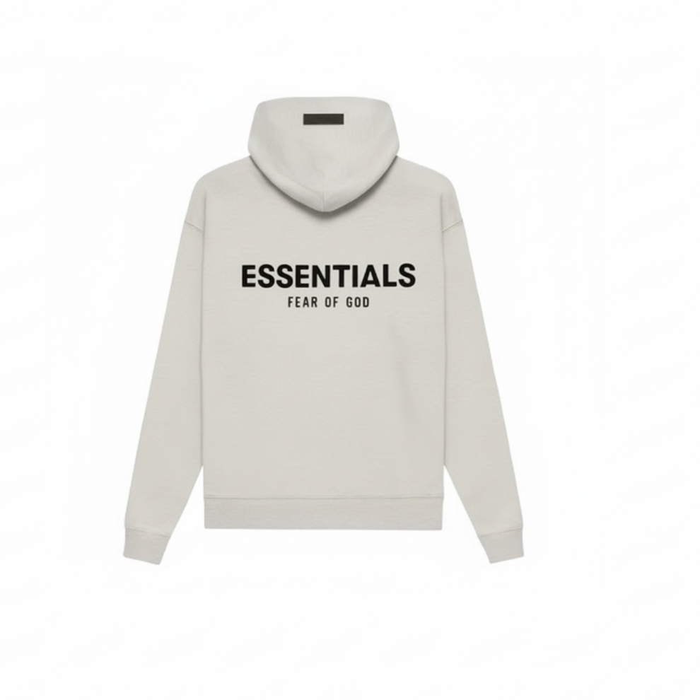 Fear of God Essentials Light Oatmeal Hoodie