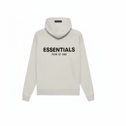 Fear of God Essentials Light Oatmeal Hoodie