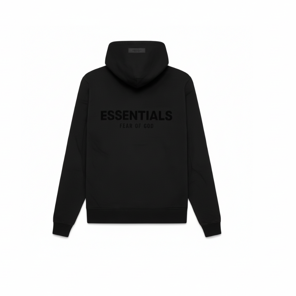 Fear of God Essentials Limo Black Hoodie