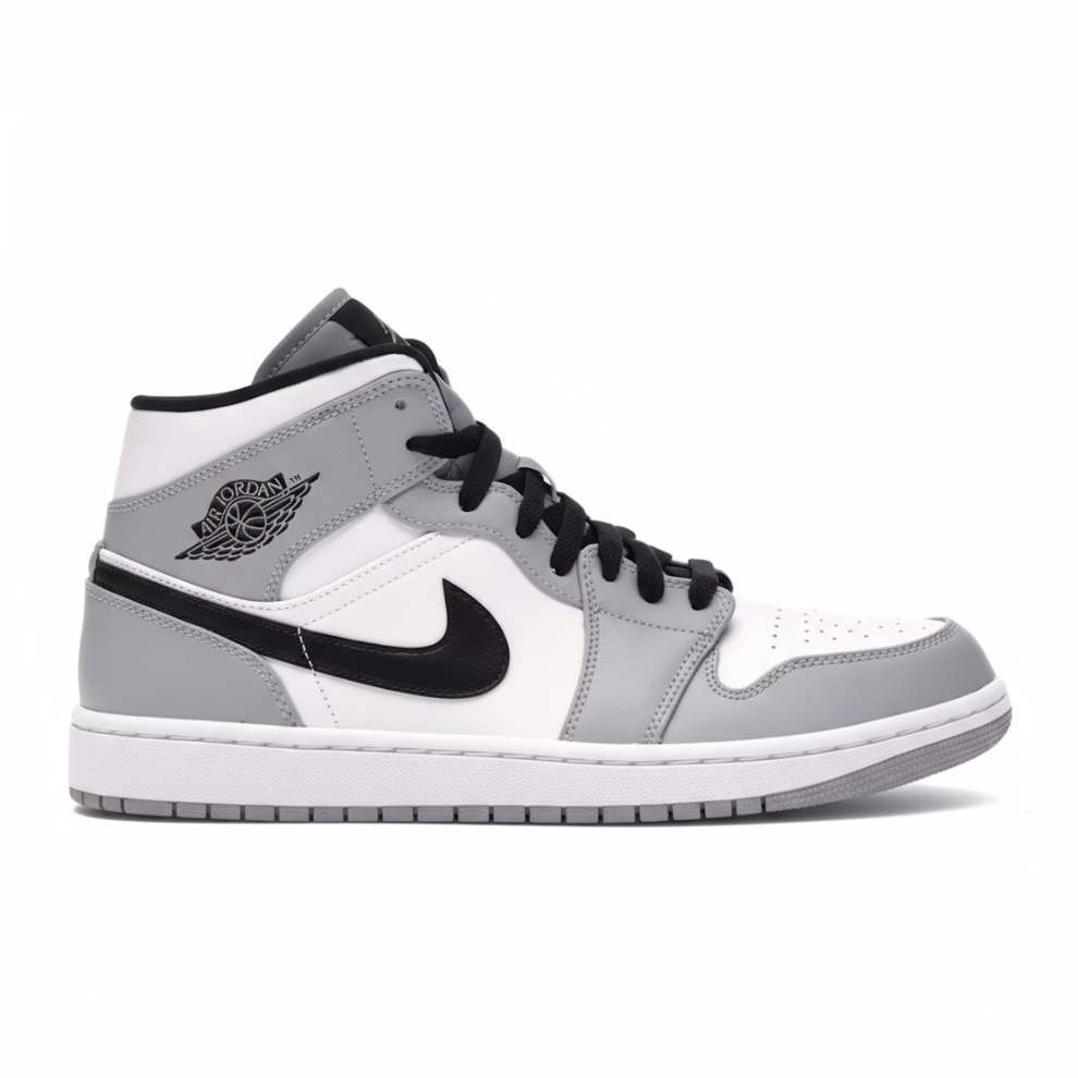 Jordan 1 Mid Light Smoke Grey