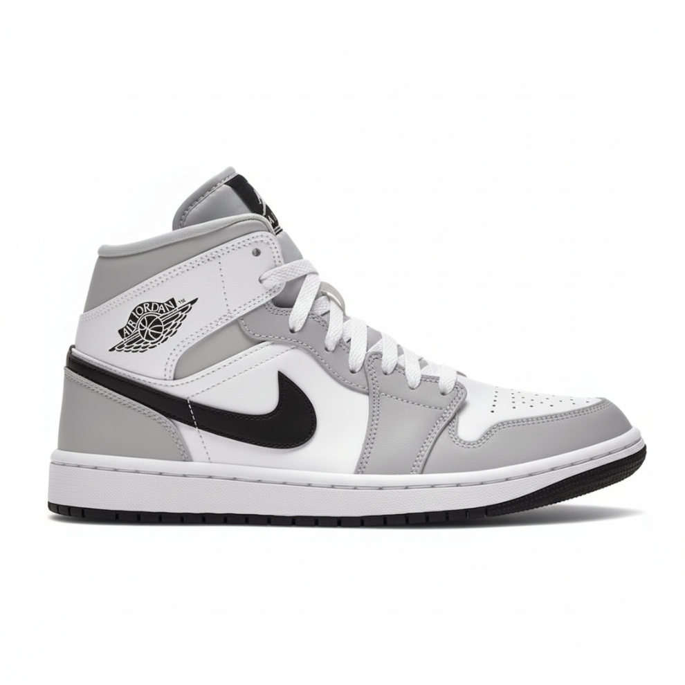 Jordan 1 Mid Light Smoke Grey (Women's)
