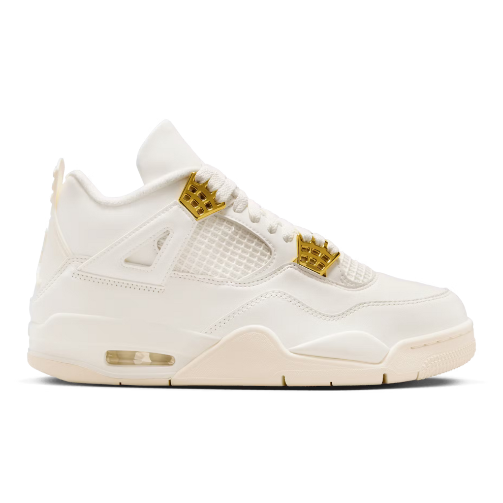 Jordan 4 Retro Metallic Gold (Women's) Sneakable