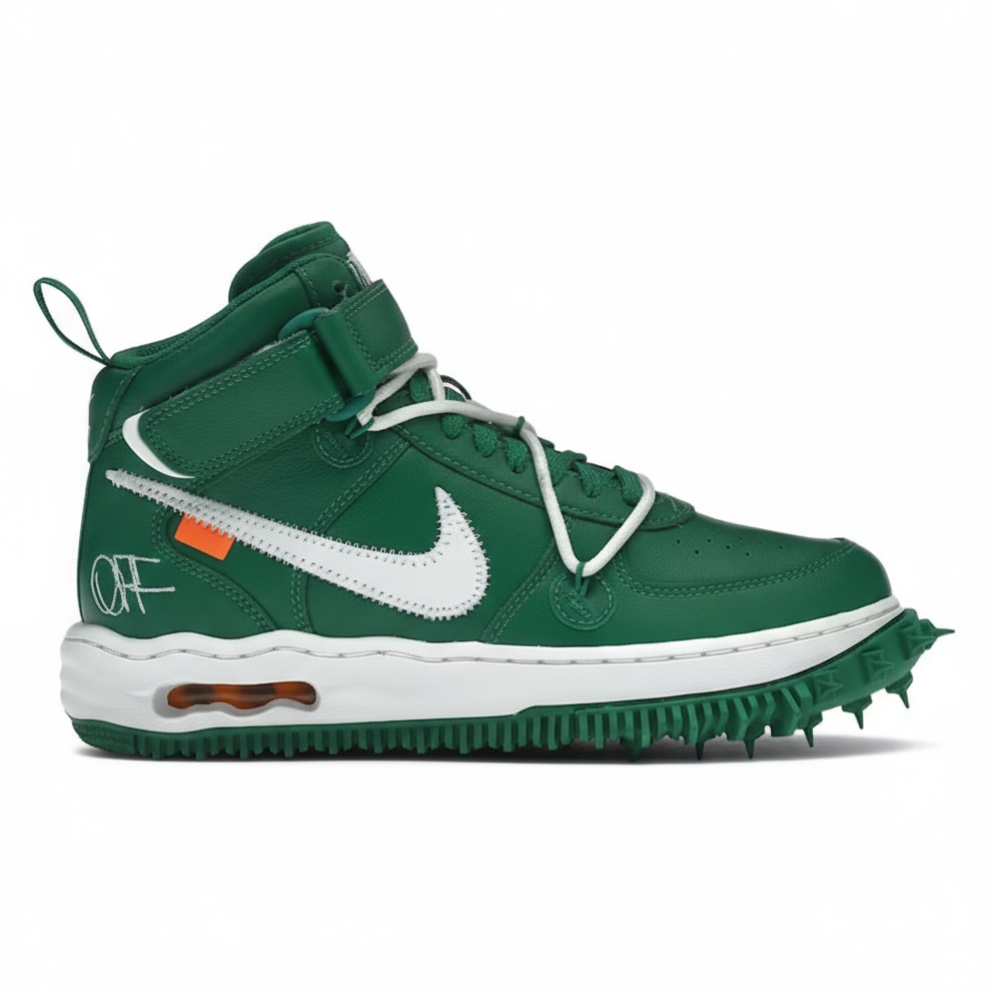 Nike Air Force 1 Mid Off-White Pine Green