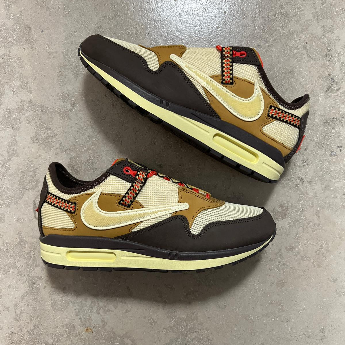 Nike Air Max 1 Travis Scott Cactus Jack Baroque Brown Sneakable