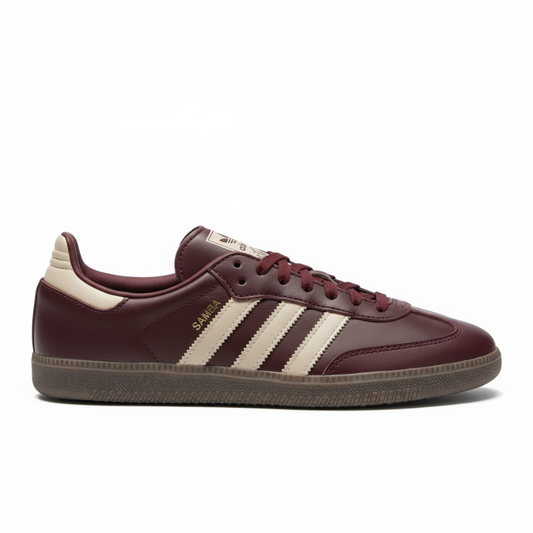 adidas Samba OG Maroon Crystal Sand (Women's)